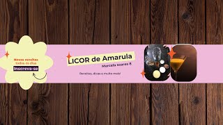 RECEITA LICOR DE AMARULA FAKEamurula liqueur recipe [upl. by Gianina33]