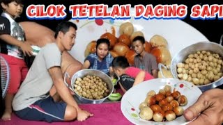 TERNYATA ENAK BANGET RASANYA CILOK TETELAN DAGING SAPI [upl. by Draw195]