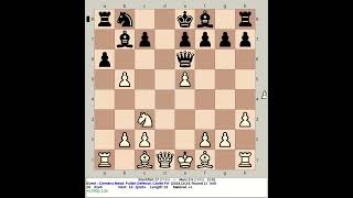 Stockfish 17 vs Mars 35  Clemenz Mead Polish Defense chess [upl. by Yramesor]