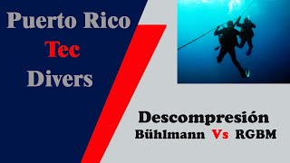 Buceo Descompresion Buhlmann VS RGBM [upl. by Saqaw]