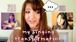 My 12year Singing Transformation  SelfTaught Singing Voice Transformation [upl. by Mikahs]