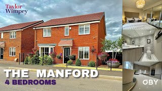 Tour Taylor Wimpey’s The Manford an exclusive 4 Bedroom Home  Bingham Gate [upl. by Chemarin695]