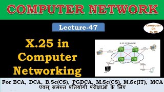 Computer Network Lec47X25 ProtocolX25 in Computer Networking [upl. by Dahlstrom]