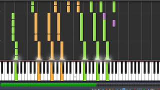 Hyakujuu Sentai Gaoranger PSX Final Boss Theme  Piano Synthesia [upl. by Ahgiel60]