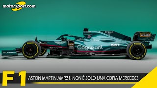 Aston Martin AMR21 non è solo una copia Mercedes [upl. by Gaultiero]