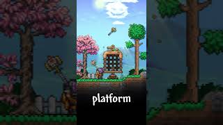 Quick Bird Cage Building Tips in Terraria 🦜terraria [upl. by Selij]