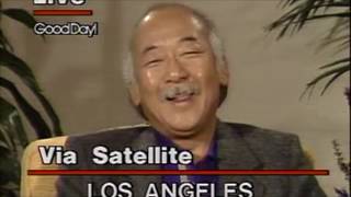 Pat Morita Arnold on quotHappy Daysquot Mr Miyagi in quotThe Karate Kidquotmovie series [upl. by Ogu]