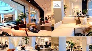 Cb2  Modern Furniture and Premium quality home Decor  Dubai Trip  Iconic [upl. by Cassandry316]