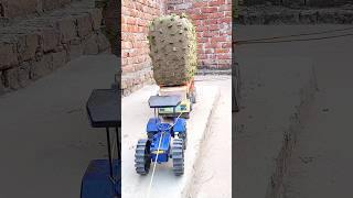 Rc lode Swaraj power tractor 4×4 overload Trolla jump se Palat Gayatrendingshortfeed 2024ytshorts [upl. by Jdavie]