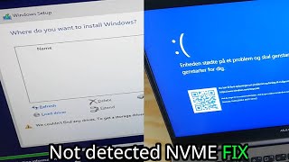 FIX Windows Bluescreennot detecting SSD [upl. by Yelahc]