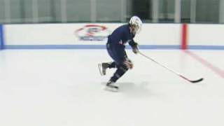 USA Hockey Skills and Drills  Backward to Forward Step Out [upl. by Yttisahc]