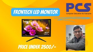 17 inch Frontech Monitor Under Rs2500 [upl. by Janaya780]