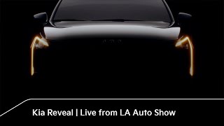 Kia Reveal  Live from LA Auto Show [upl. by Leahcym64]