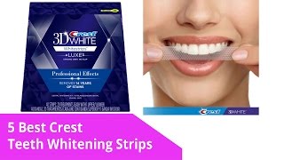 Best Whitening Strips Crest Teeth Whitening Strips 2017 [upl. by Robena941]