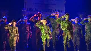 A BEAUTIFUL PATRIOTIC DANCE PERFORMANCE ON SANDESHE AATE HAI SONG BY THE B H MEMORIAL HALL [upl. by Halyak]