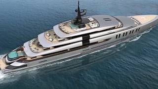 Iconic Yachts Oceanco greatest superyacht megayacht designs and concepts PART 5 [upl. by Tiphanie]