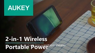 Unrivaled Wireless Charging Power Bank 10000mAh 18W PD Charging from AUKEY PBWL02 [upl. by Rogerson]