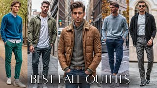 Best Fall Outfit Ideas For Men  Winter Outfits For Men  Latest Mens Fashion Ideas [upl. by Marchal974]