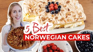 5 Best NORWEGIAN CAKES With Recipes [upl. by Aidnyl323]