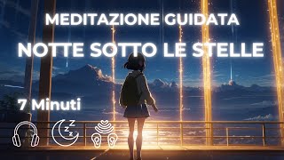 Meditazione Guidata della Buonanotte – Dormi Sereno in Pochi Minuti [upl. by Neelyaj]