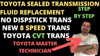 How to change your Toyota Sealed Transmission Fluid [upl. by Noreht]