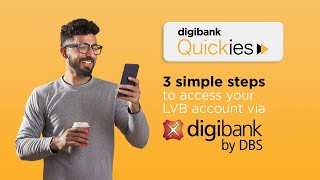 How to link your LVB account to digibank by DBS  digibank Quickies [upl. by Sesilu]