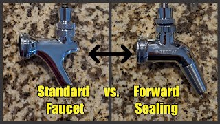 Beer Faucets  Intertap vs Standard faucet review [upl. by Chaffee]