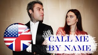 Fedez Francesca Michielin  Chiamami Per Nome  ENGLISH TRANSLATION Sanremo 2021 [upl. by Anirtac]