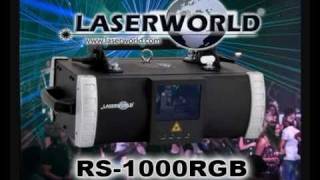 Laserworld RS1000RGB  whitelight fullcolor high precision showlaser [upl. by Inttirb]