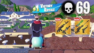 69 Elimination Solo vs Squads Wins Fortnite Chapter 5 Gameplay Ps4 Controller [upl. by Sanders]