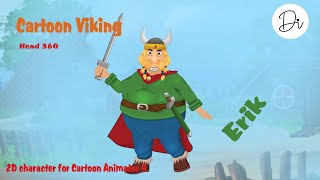 Cartoon Viking Erik [upl. by Nnyroc146]