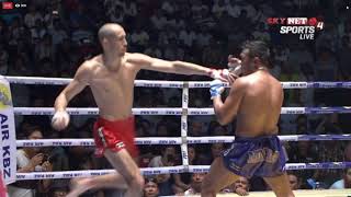 Lethwei Championship Dave Leduc vs Tun Tun Min 3 [upl. by Norit]