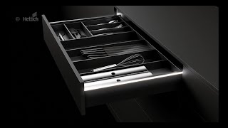 AvanTech YOU drawer system light  Hettich [upl. by Tabbatha]