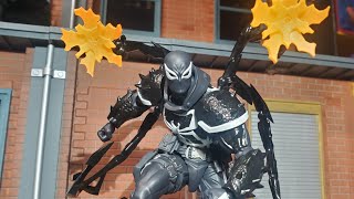 Revoltech Agent Venom action figure review [upl. by Osric651]