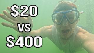 REAL vs FAKE 400 GoPro vs 20 Walmart Version UNDERWATERcan you tell a difference [upl. by Margherita]