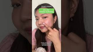 Get the BEST mask for your skin now skincare facemaskbeauty sheetmasks skincarereview [upl. by Kirsti115]