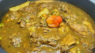 CURRY CHICKEN  recipe guyanese style 🇬🇾 [upl. by Olcott235]