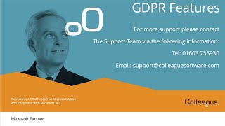 Colleague  GDPR Features [upl. by Jillana]