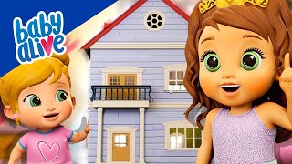 Baby Alive em Português Brasil🏡Hora de brincar na casa das bonecas👑Desenhos Animados Infantil 💕 [upl. by Raycher776]