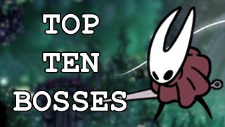 Top 10 Hollow Knight Bosses [upl. by Ahtabat]