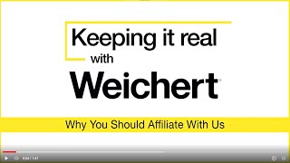 Keeping It Real With Weichert Why You Should Affiliate With Us [upl. by Nilyarg]