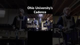 Cops cadence marchingsnare marchingband band snaredrum drumline ohiouniversity marching [upl. by Magree263]