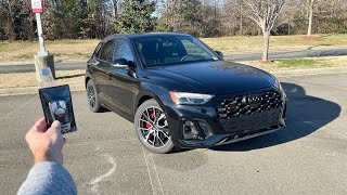 2024 Audi SQ5 Prestige Start Up Exhaust Test Drive Walkaround POV and Review [upl. by Boothman]