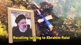 Recalling talking to Ebrahim Raisi [upl. by Slosberg]