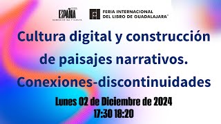 ENVIVO Cultura digital y construcción de paisajes narrativos [upl. by Quennie]