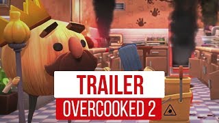 Overcooked 2  E3 2018 Trailer [upl. by Ahsinel]