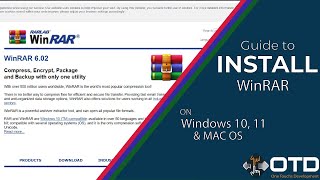 How to Install WinRAR on Windows 10  Mac  Windows 11  The Complete StepbyStep Guide [upl. by Kwarteng530]