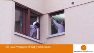 Kostensparende Fensterrenovation mit Wechselrahmen [upl. by Acirederf]