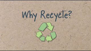 Why Recycling Is Important [upl. by Ydnic]