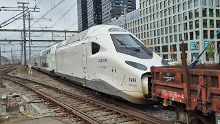 Neuer TGV M mit SBB Re 44 II in Zürich Altstetten [upl. by Huxley]